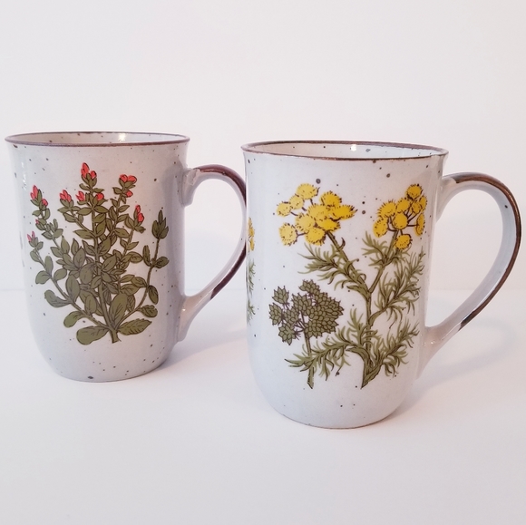 Vintage Other - Vintage | Floral Coffee or Tea Cups Set of 2